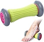 Bodylastics Foot Massage Roller for Plantar Fasciitis Pain Relief Ergonomic Designed for Reflexology Deep Tissue Muscle Revovery for Total Body (Foot Roller)