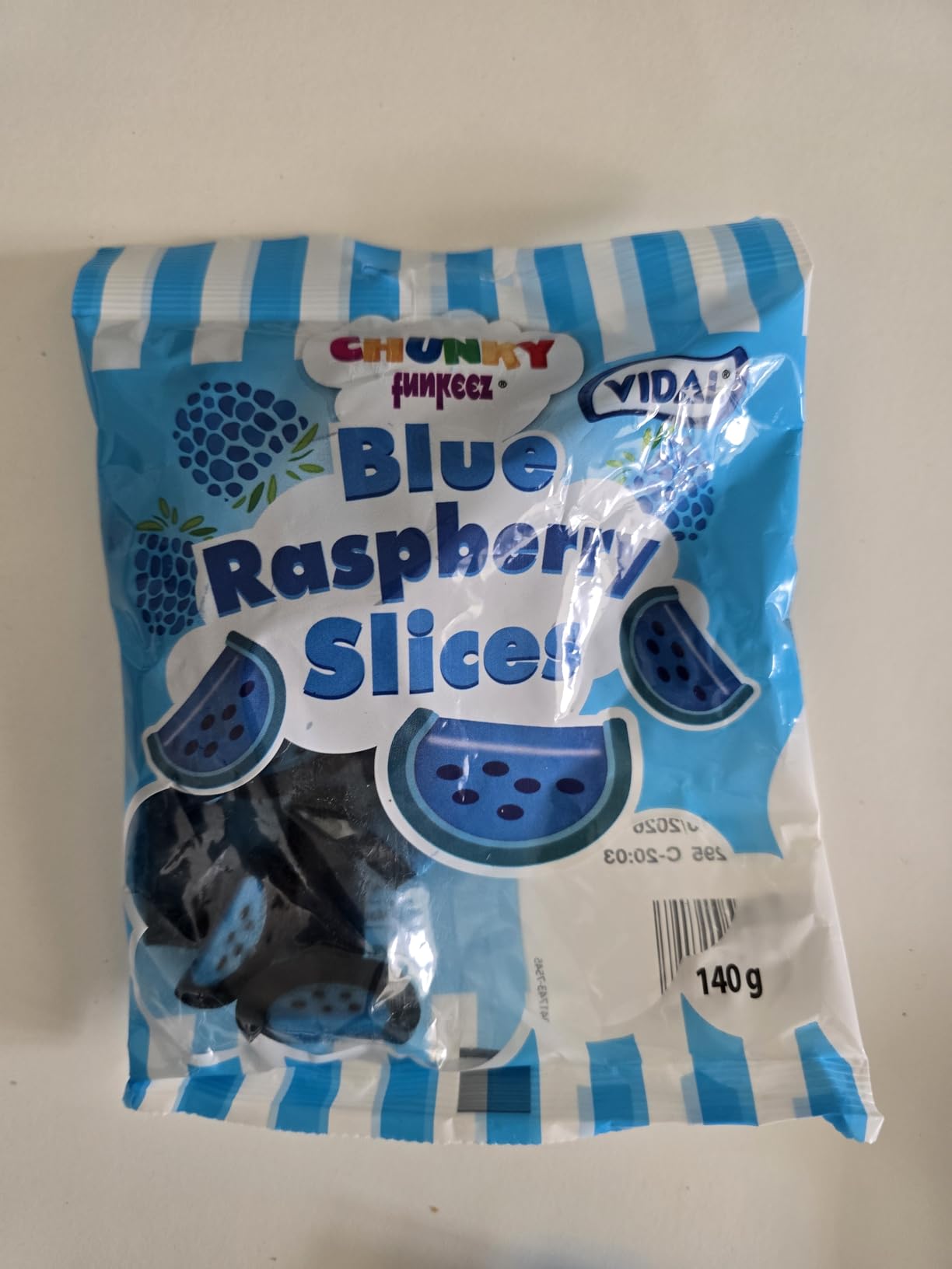 Chunky Raspberry Chunky Funkeez Blue Raspberry Slices 140g : Amazon.com.au: Everything Else