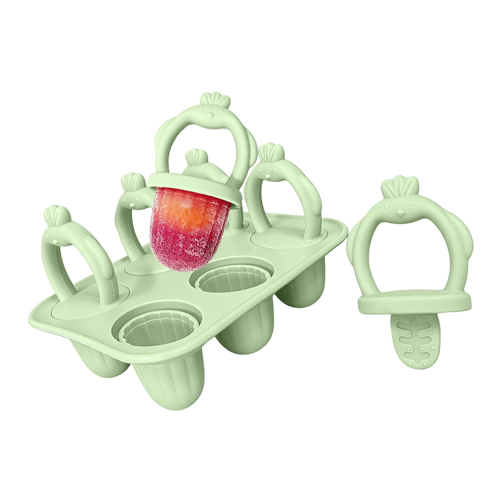 Btgghytr Excellent Silicone Chilling Trays for Homemade Cold Snacks That Are and Dishwasher Friendly Cold Ice Cream Making Molds