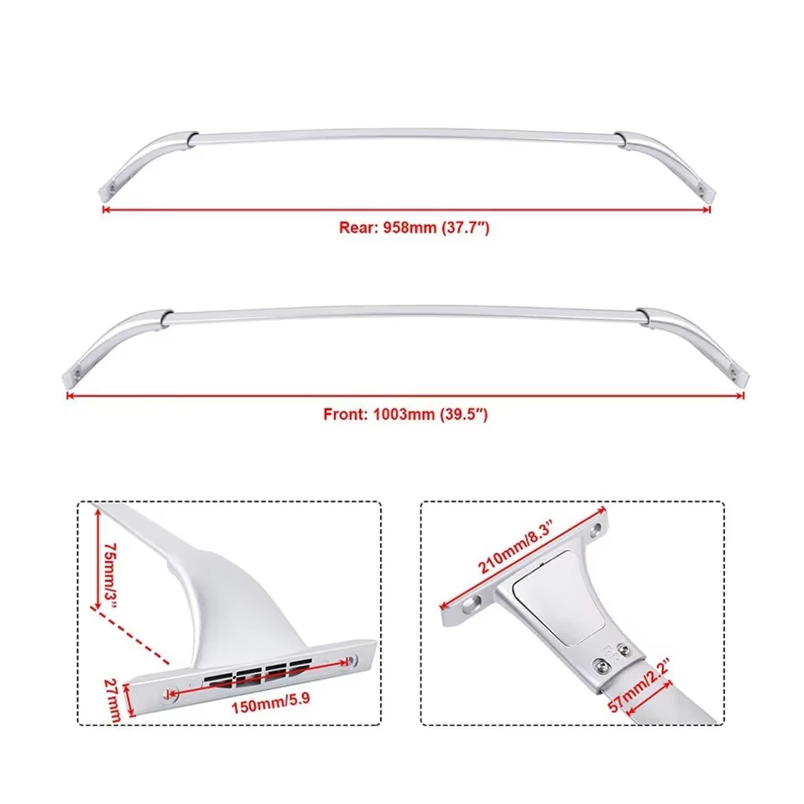 Barras Transversales De Techo Para Nissan Para Rogue