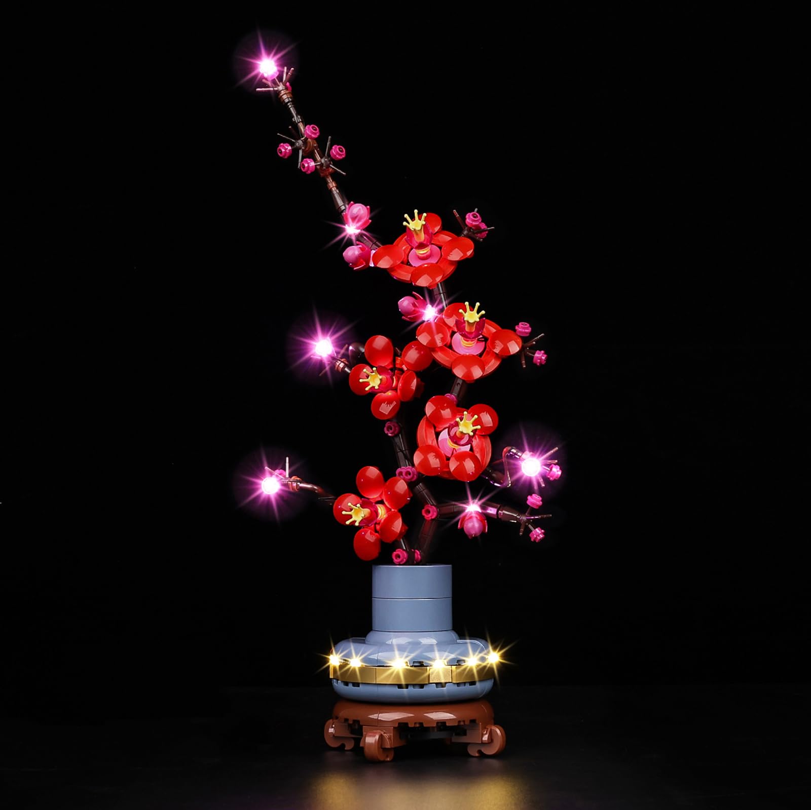 Kyglaring Light Kit Compatible with Lego Plum Blossom 10369 Building Set (Lights Only, Model Not Included) Classic Version