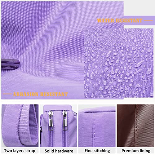 Image of VOLGANIK ROCK RFID Purses for Women Fabric Nylon Multi Pocket Crossbody Bag Ladies Travel Handbag
