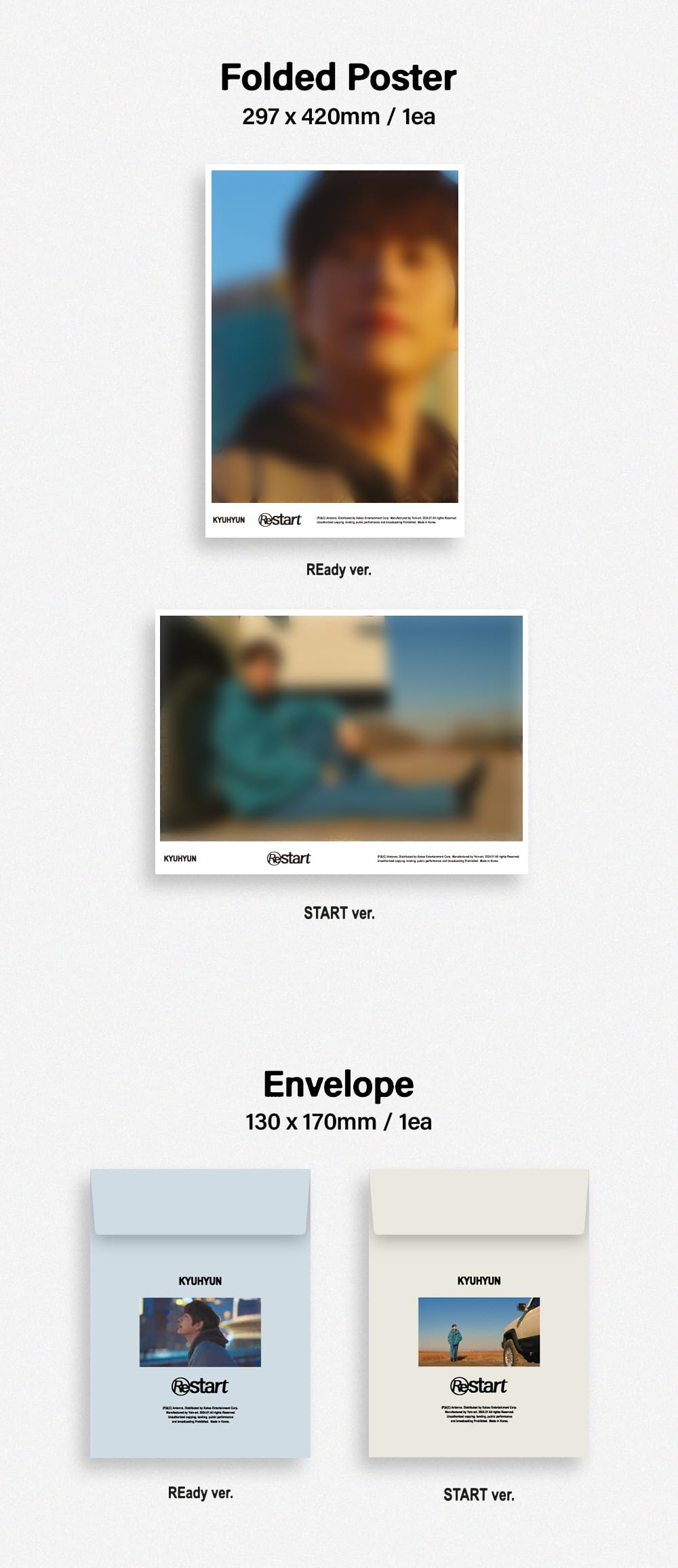 Amazon.co.jp: キュヒョン KYUHYUN - Restart (EP) アルバム [韓国盤