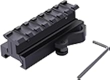 360 Tactical Picatinny Riser Mount with Q-D Quick Release, 5 Slot 1