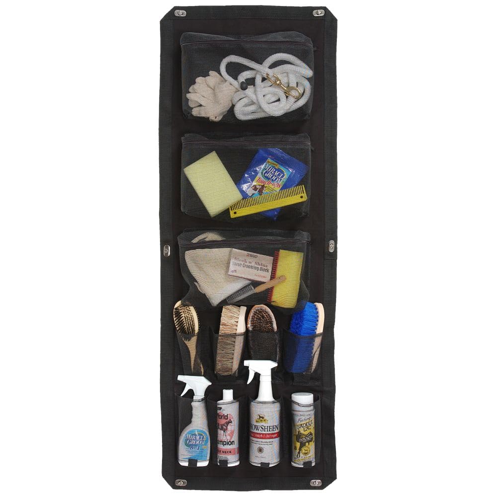 Tough 1 Hanging Grooming Caddy Black