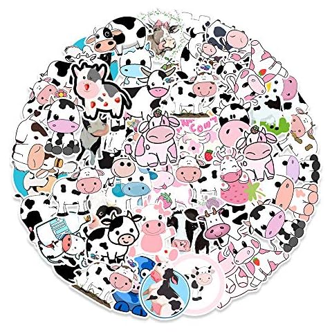 Pegatinas de Vaca Canverlens, 50 Uds. Cover
