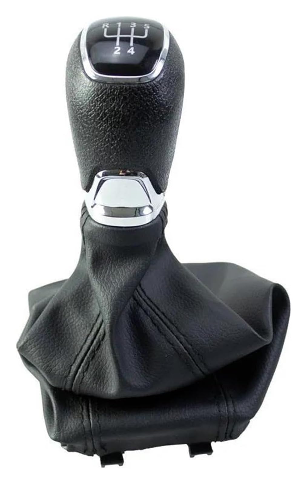 TRASH BIN Car Gear Shift Knob for Skoda for Octavia A7 MK3 2014-2017 Car Styling Gear Shift Knob 5 6 Speed Lever Shifter Gaiter(5 Speed)