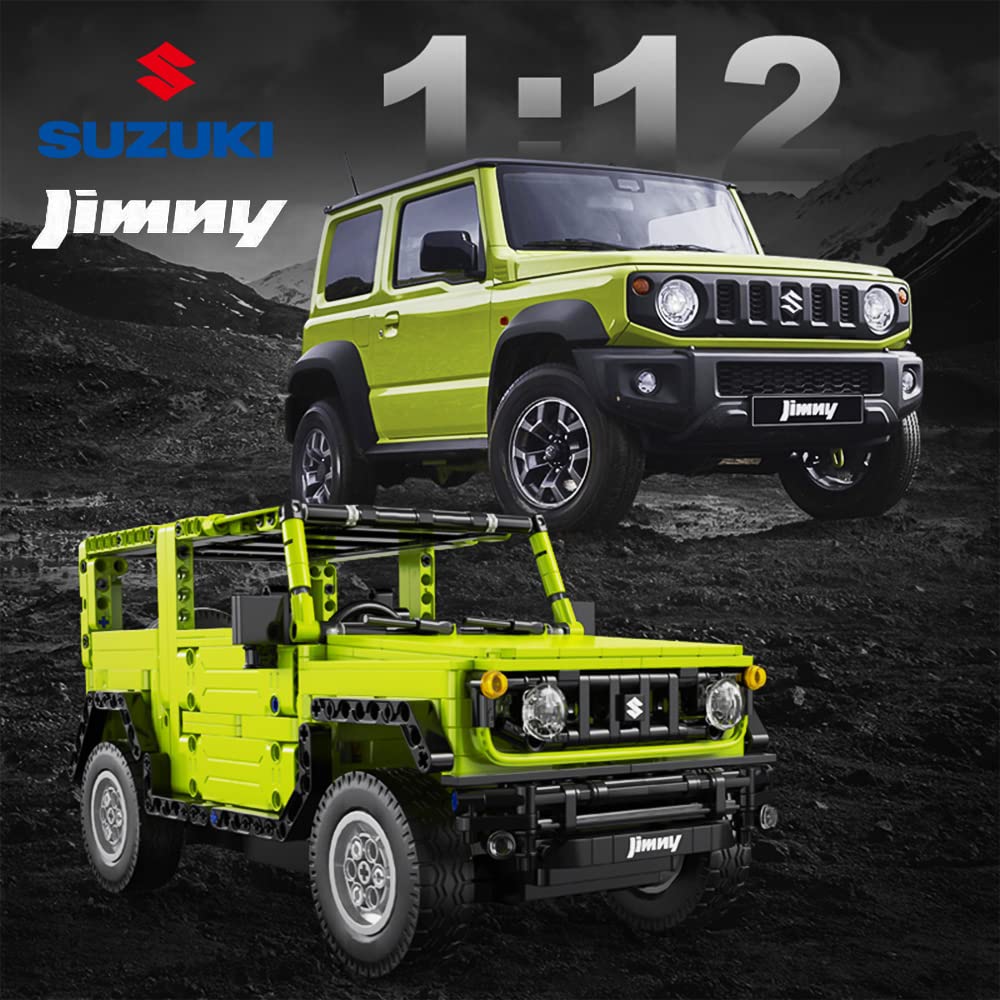 Amazon | CaDA 動くブロックキット スマホ連動 ラジコン スズキ Jimmny