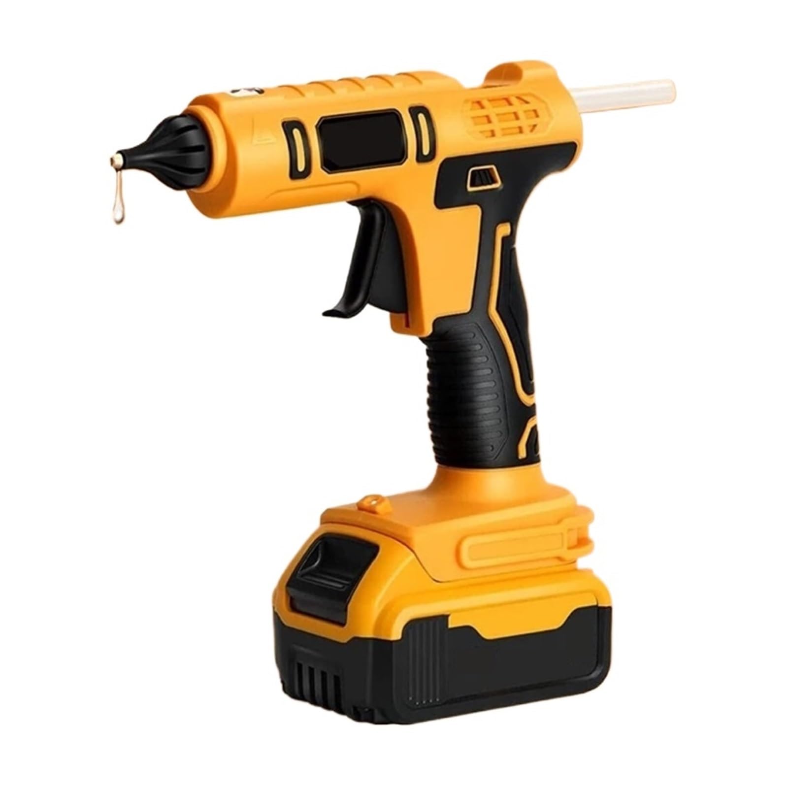 Pistola de Pegamento Caliente eléctrica inalámbrica con batería, Herramienta Manual de Adhesivo de fusión rápida para Manualidades de Silicona DIY
