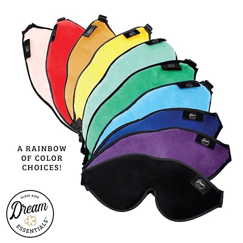 Miniatura 5 de Wild Essentials Escape - Kit de máscara de sueño 3D de lujo con cavidades para ojos moldeadas, puente nasal para bloque de luz, cojín de espuma