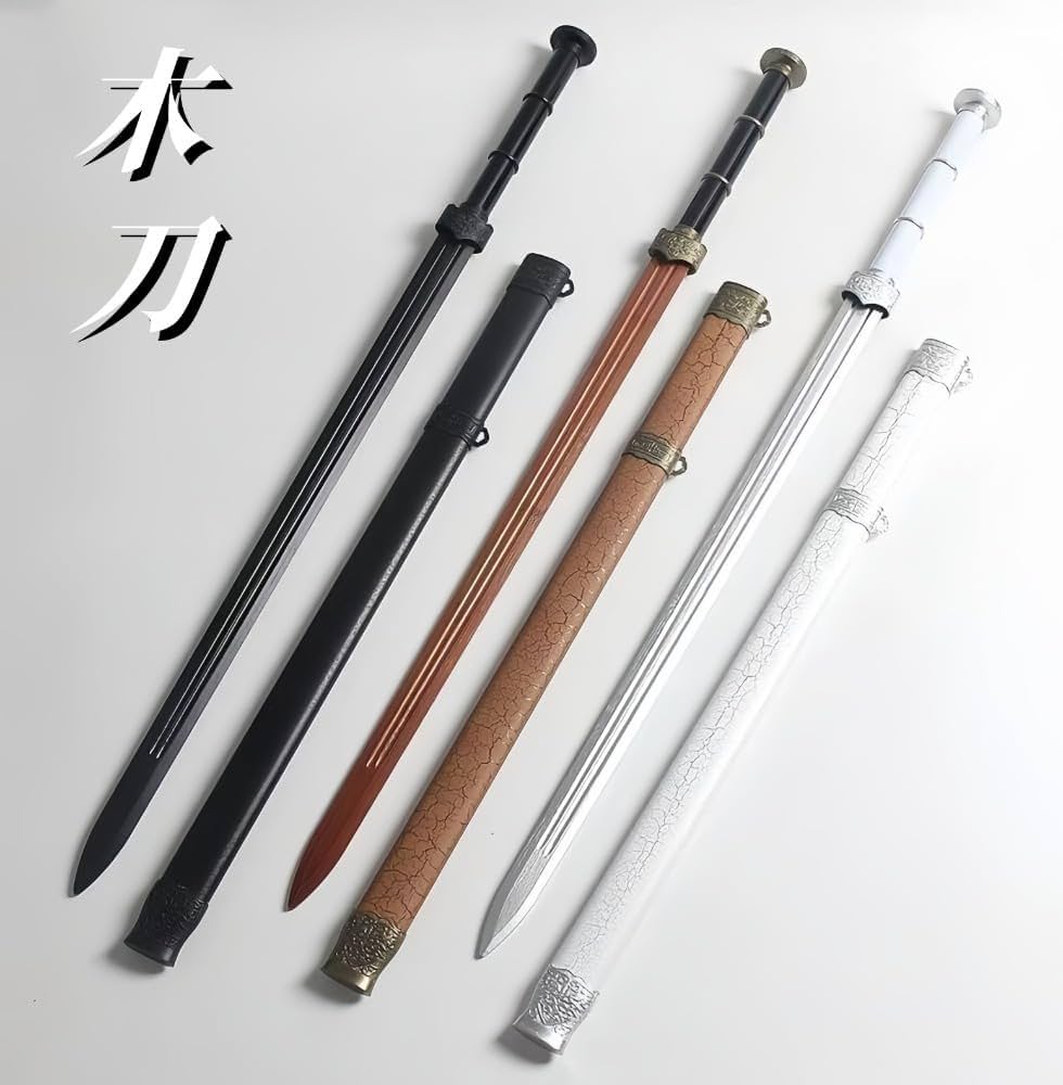 Amazon | Sutenno 漢剣 居合道刀 中国風木剣 鞘付き 居合刀 八面