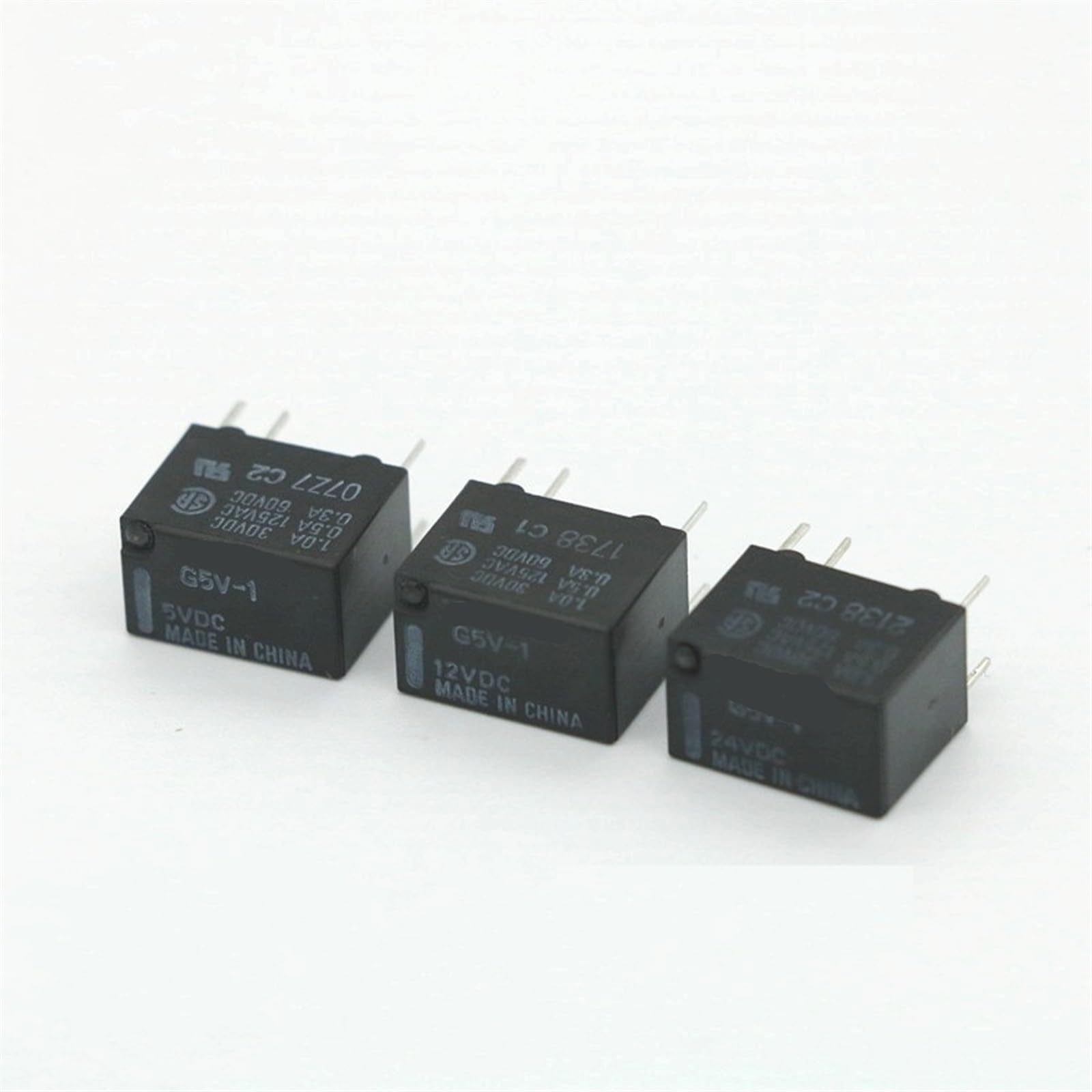 G5V-1-5VDC G5V-1-12VDC G5V-1-24VDC 1A 6PIN un relais de Signal ouvert et fermé 10 pièces(12V)
