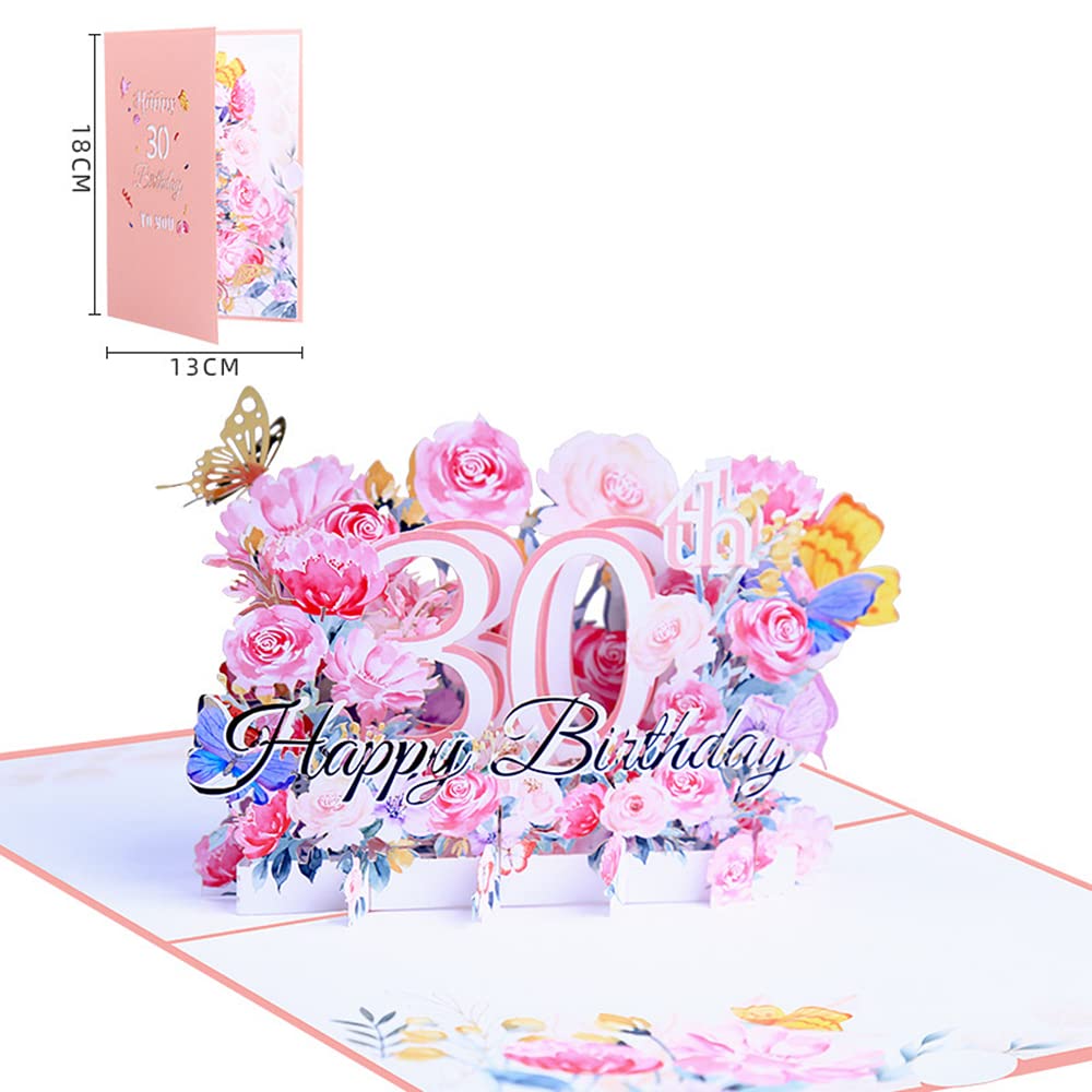 Depesche Biglietto Auguri 3D Per 80° Compleanno | Con Luce E Musica | 15,5x15,5 Cm Con Busta - 4