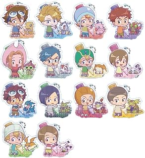 Digimon Series Trading Acrylic Key Chain Oekakiccho Ver. 14 Piece Box