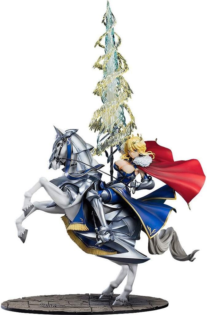 siyushop Fate/Grand Order: Lancer/Altria Pendragon PVC Figure - Highly Detailed Accurate Sculpt - Equipped With Weapons - High 45CM (NON-ORIGINAL VERSION)