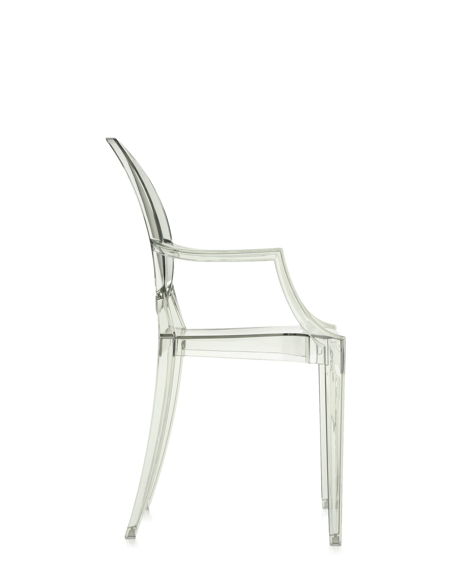 Amazon｜Kartell ダイニングチェア グリーン W54/D55/H94/SH47/AH