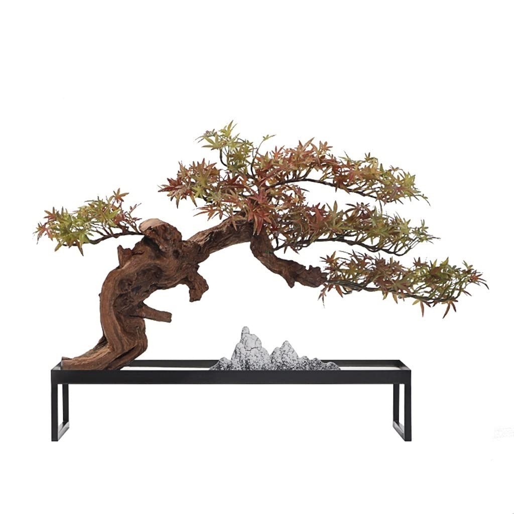 GTHTUHFD Simulation Potted Plants Bonsai Tree Artificial Bonsai Landscape Bonsai