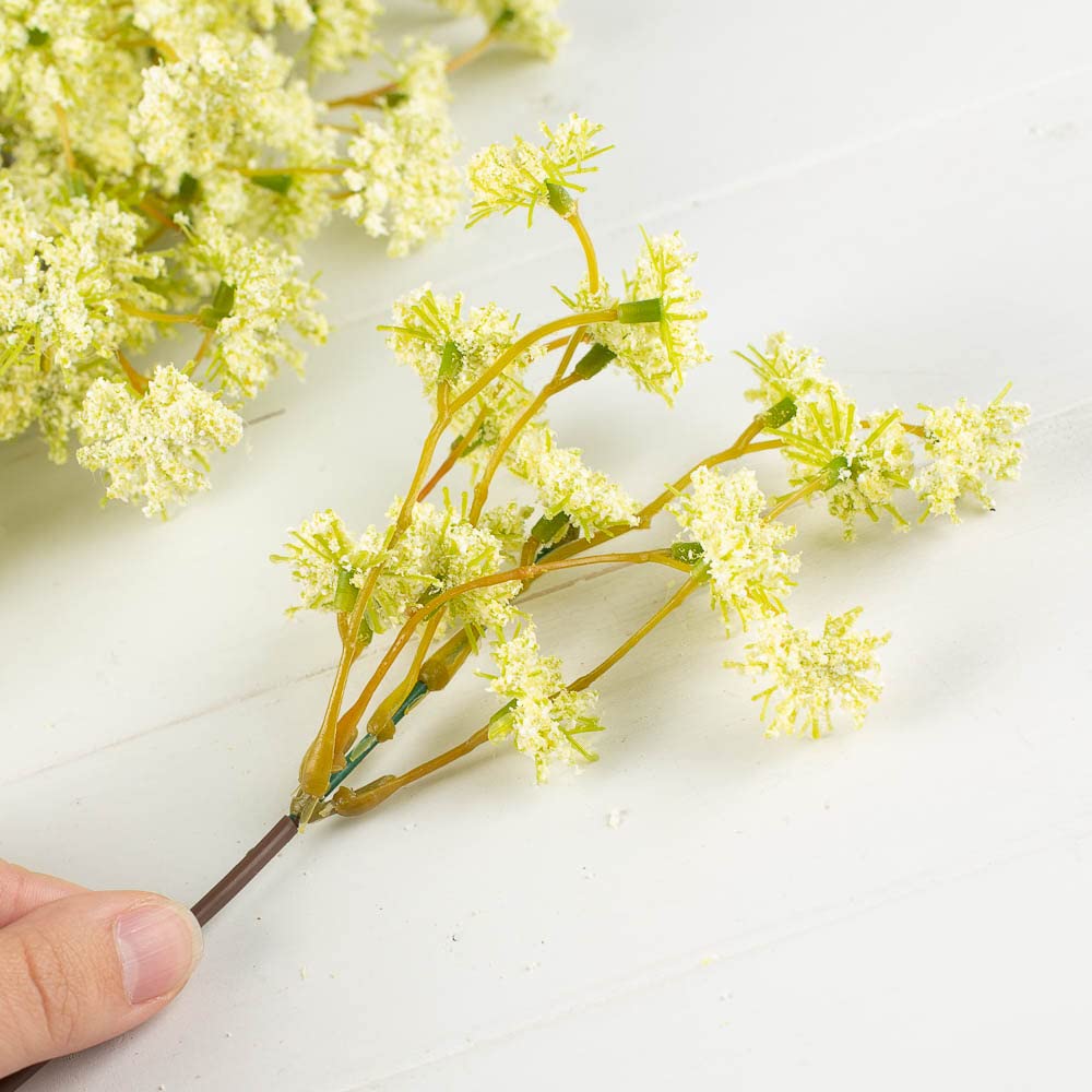 Factory Direct Craft Group of 6 Artificial Queen Anne's Lace Stems | 10