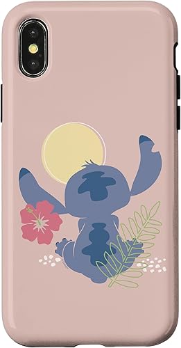 Miniatura 7 de Funda para iPhone 15 Disney Lilo & Stitch Simple Sunset Stitch