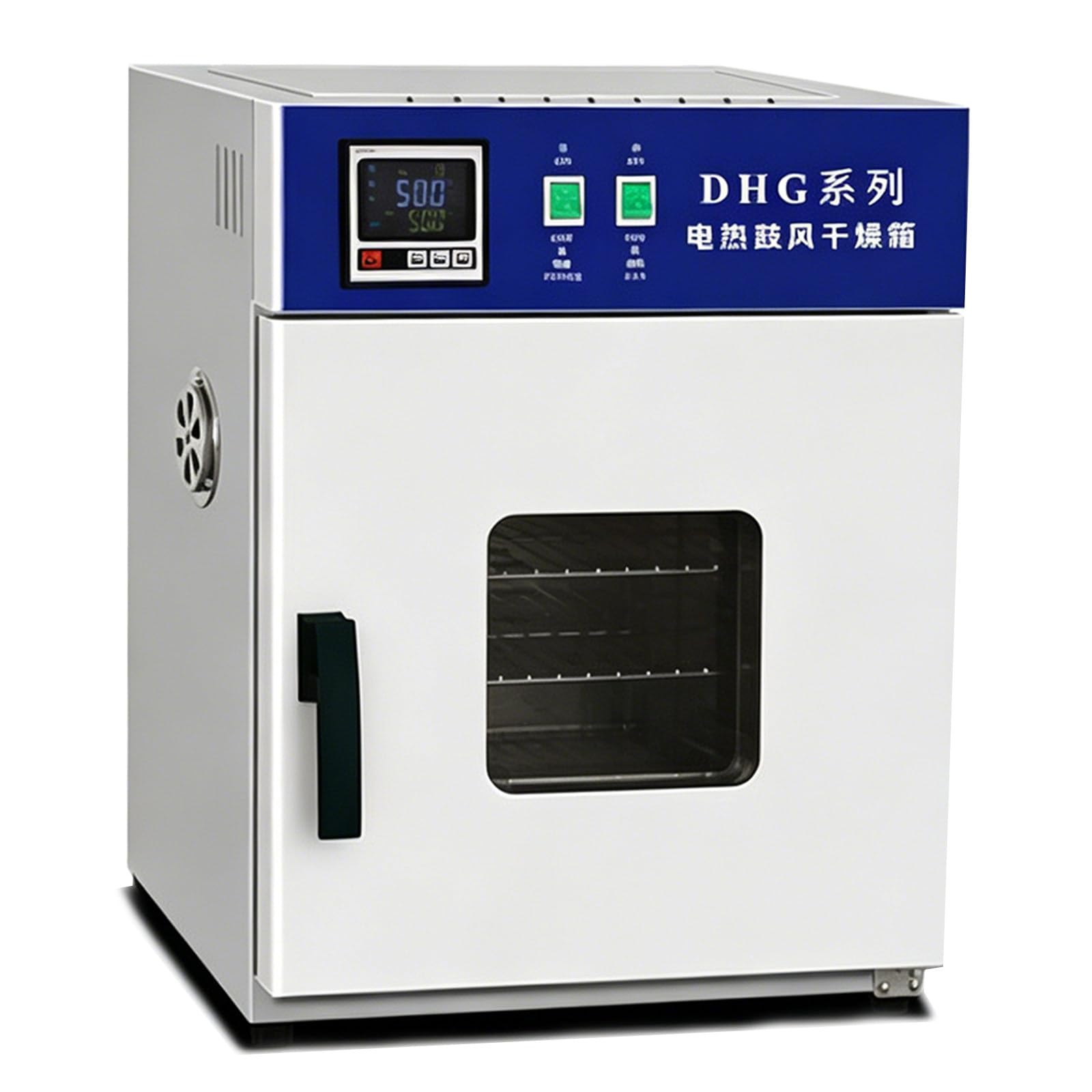 KRYANFEN Laboratory Blast Drying Oven 15L Electric Constant Temperature Forced Ventilation Drying Oven with PID Control 300°C for Drying Heating Testing in Industrial Lab Use 40LModelB