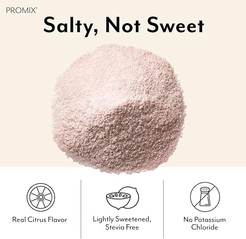 Miniatura 3 de ProMix Nutrition Paquetes de hidratación en polvo de electrolitos | Sal rosa del Himalaya, magnesio, potasio, vitamina C | Sin azúcar, 30 unidades
