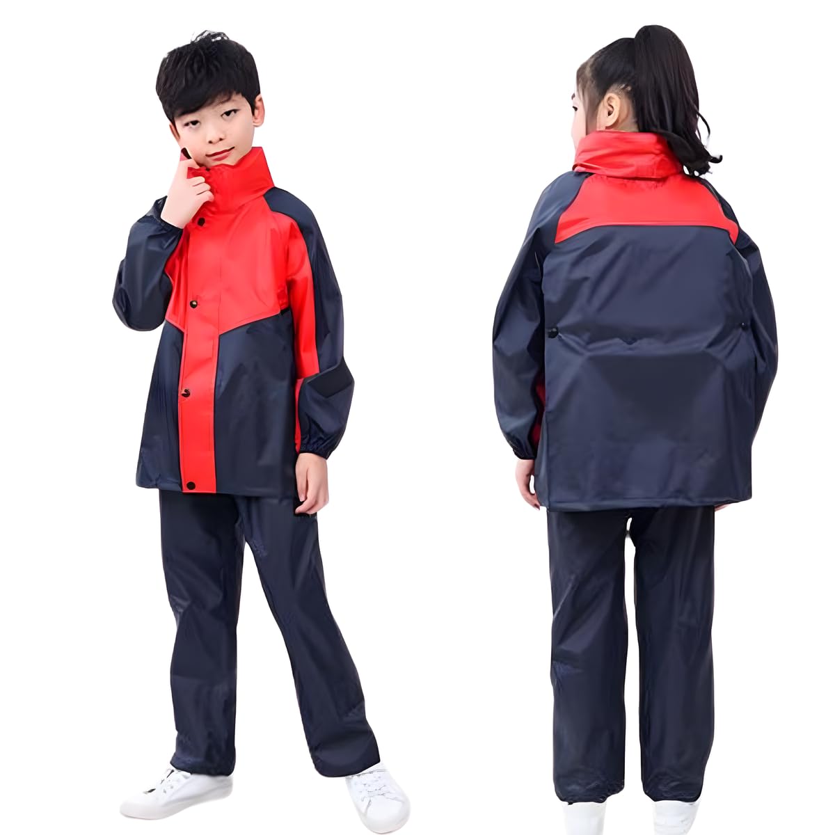 Amazon | [Kouizam] レインコート キッズ セパレート 上下セット