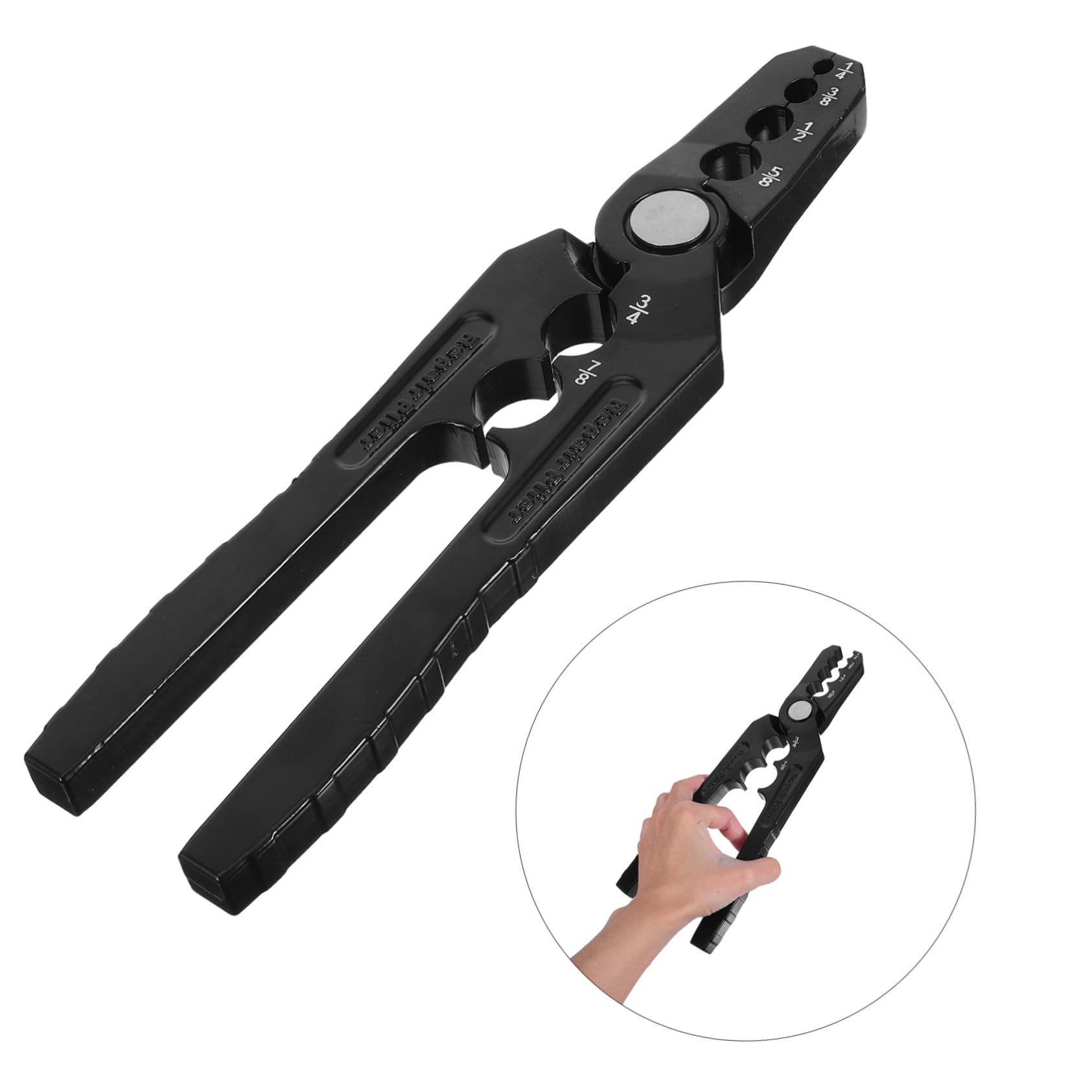 PRETYZOOM Pince D'entretien pour Tuyaux en Cuivre en Alliage D'aluminium Diamètres Variés pour Arrondir Tubes, pour Réparation et Maintenance de Systèmes Réfrigérants
