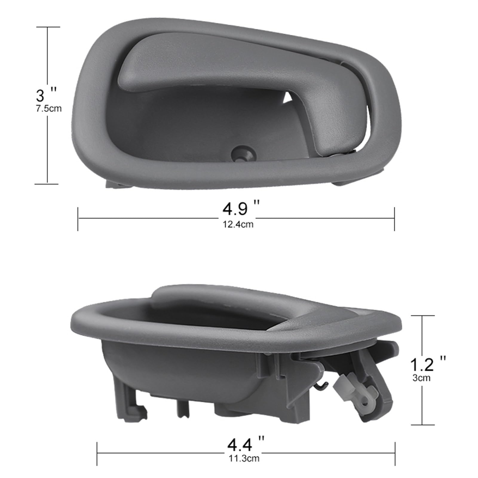 Türgriff Innen Beifahrer Für Chevrolet Für Prizm 1998-2002 1998-2002 Innentürgriff Auto Innengriff (Größe : 1 PCS Right)