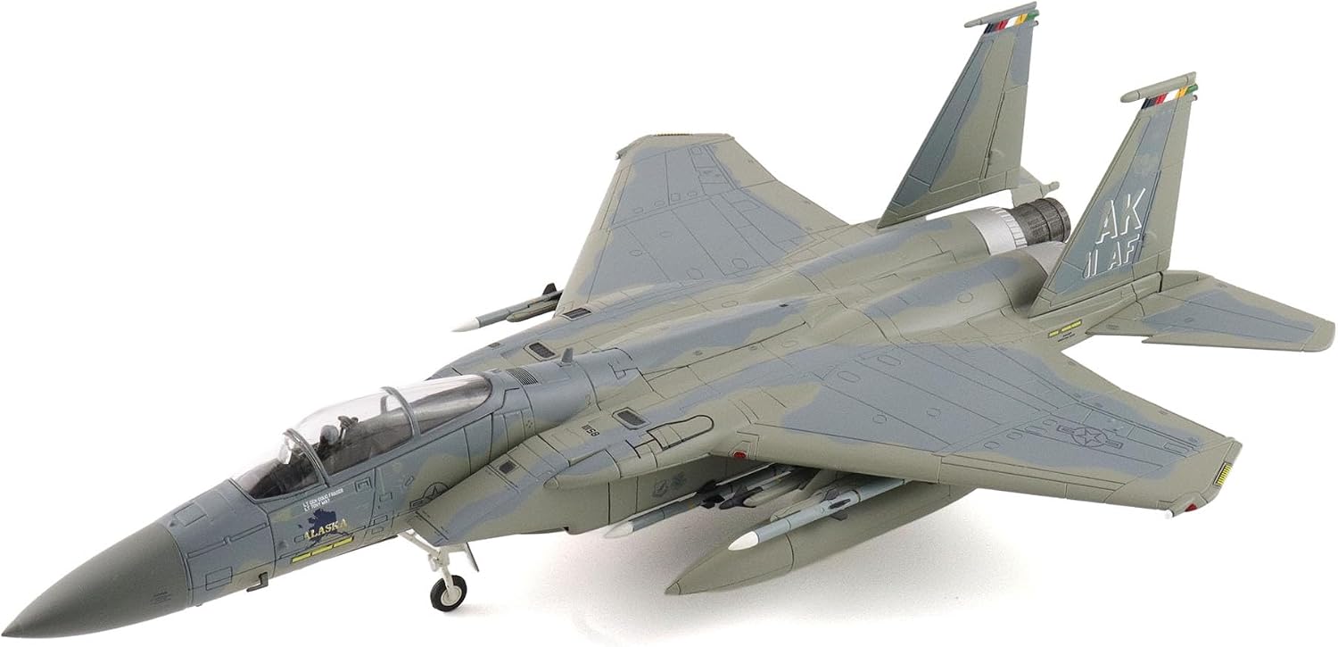 Hobby Master | 1:72 Scale Diecast Military Aircraft Replica | F-15C Eagle 85-0111, 11th AF, Elmendorf AFB, Alaska | Model HA4574