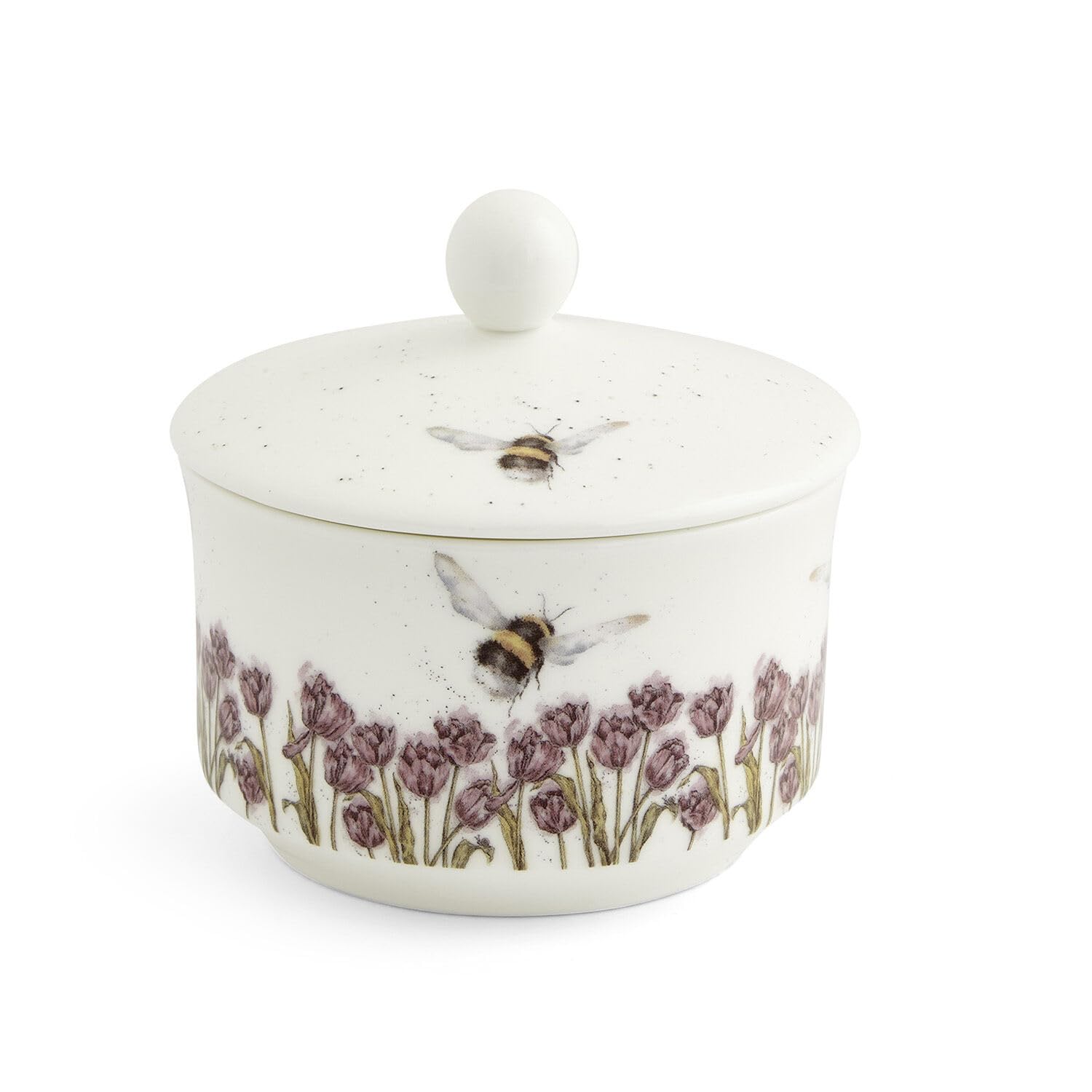 Sucrier avec couvercle abeille pour conserver le sucre au sec