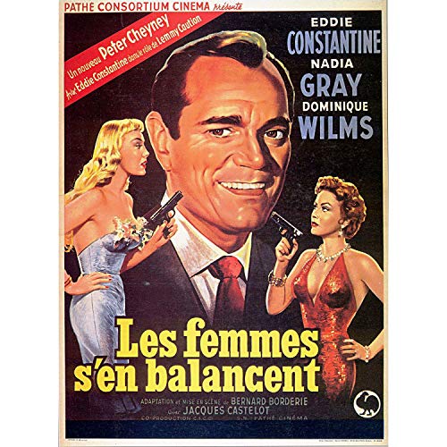 Affiche du film les Femmes s'en Balancent poster vintage cinéma rétro de collection 91x125