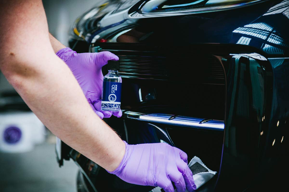 Nanolex Si3D MAX Nanoversiegelung, für erhöhte Lackhärte und Farbvertiefung, Quartz Coating für langanhaltenden Schutz, Lackversiegelung mit Lotuseffekt (50 ml)