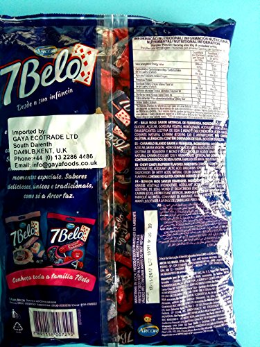 Arcor 7 Belo Sabor Framboesa Caramelos 500 gr miniatura 4