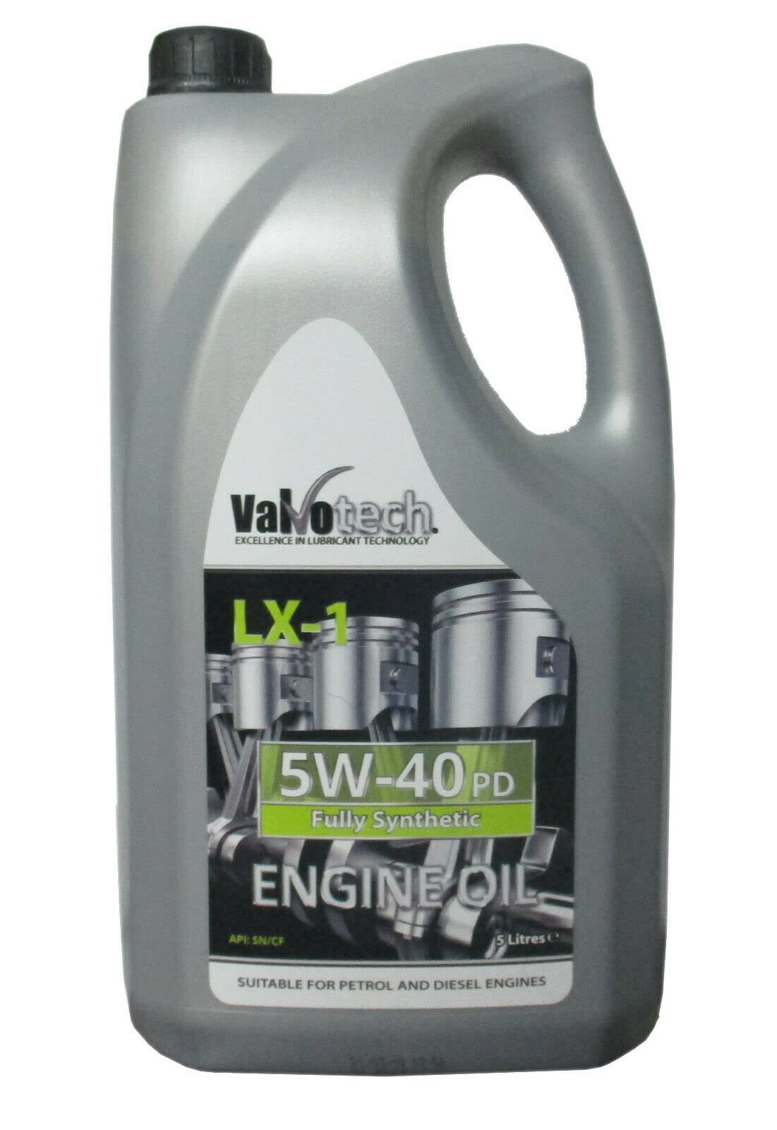 ValvotechPD/PI 5W/40 Fully Synthetic Engine Oil - 5 Litre…