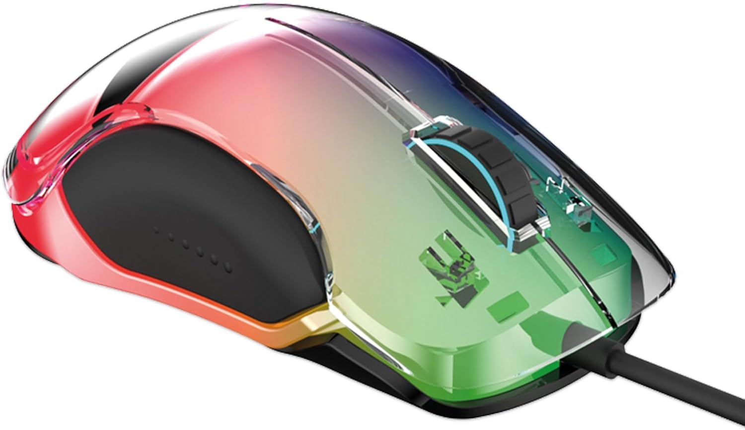 Harry Potter Wired Gaming Mouse USB 2.0 LED Backlit Multi-Coloured