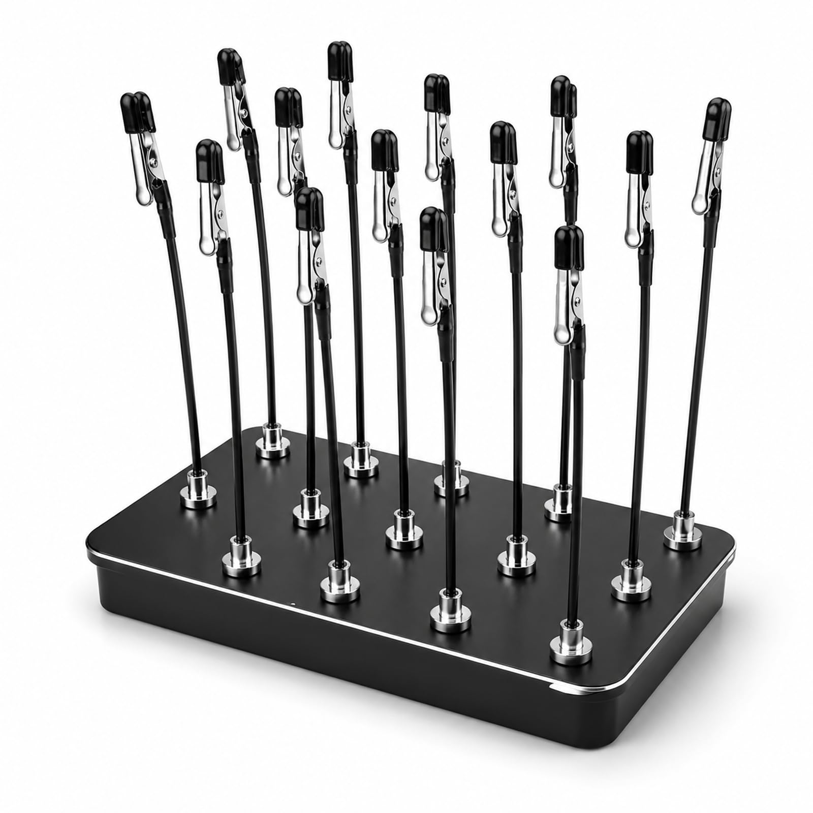 15Pcs Helping Hands, Helping Hands Soldering, Adjustable Bendable Tools with Push-Pull Storage Box, for Craft and Repair Tasks