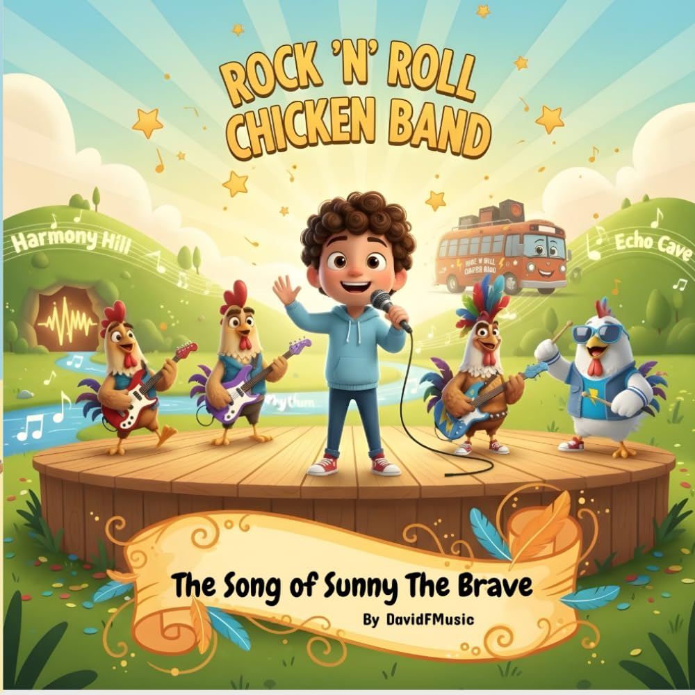 The Song of Sunny the Brave: A Rock ‘N’ Roll Chicken™ Adventure About Courage, Music & Finding Your Voice (The Adventures of Rock 'N' Roll Chicken)