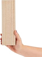 Vista 5 de Bright Creations - Bloques de madera sin terminar para manualidades, bloques para letreros, juegos para niños (4 unidades)
