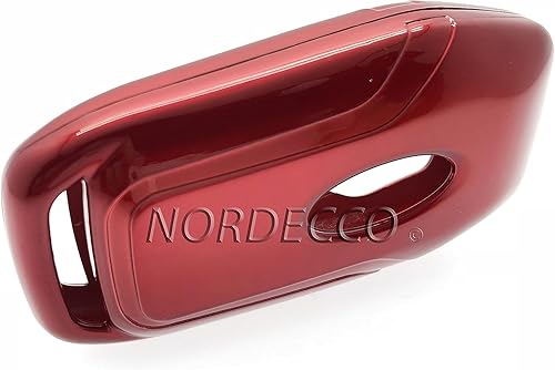 Miniatura 5 de Nordecco - Carcasa rígida brillante para Ford Fusion Mustang Explorer Edge Lincoln Intelligent 2017-2020 45 botón inteligente sin llave remoto
