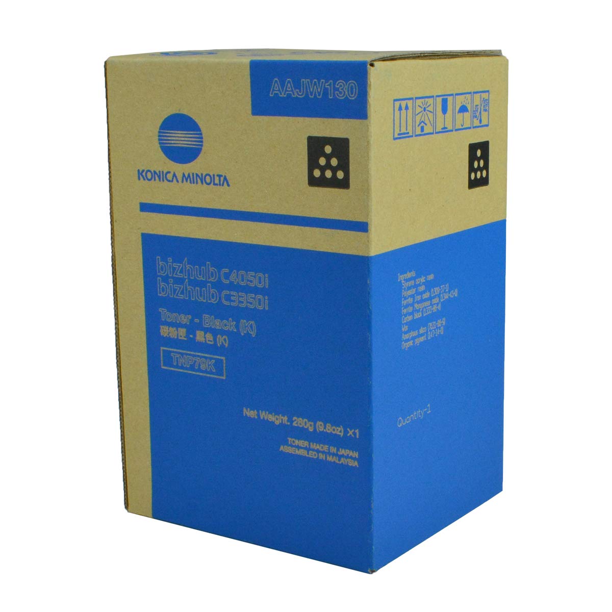 Amazon.com: OEM Konica Minolta for TNP79K (AAJW130) Black Toner
