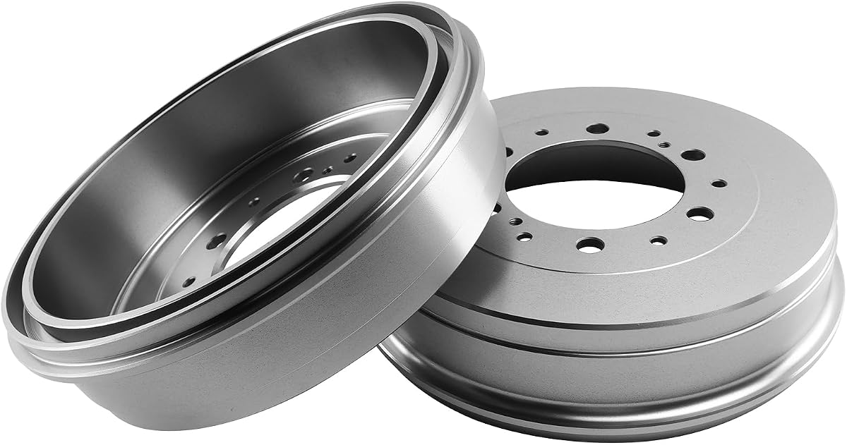 Rear Left & Right Disc Brake Drums Set Compatible with 2005-2023 Tacoma | 3.5L 4.0L V6 2.7L L4, Replace BD920104 4243104060 4243104061
