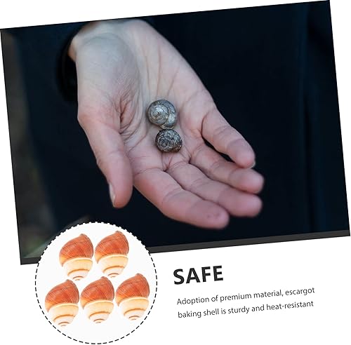 Miniatura 5 de 5 unidades de caracoles naturales para hornear conchas de aislamiento térmico para restaurantes y cocina casera decorativa