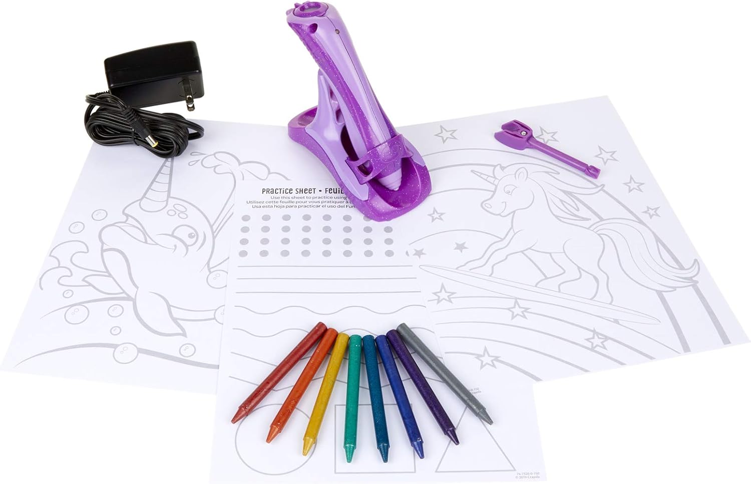 Crayola Crayon Melter Glitter, Crayon Melting Art, Gift for Kids, Ages 8, 9, 10, 11, Multi