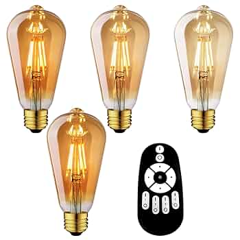 連結電球24個付　予備電球6個 Amazon | 共同照明 【4個セット】 LED電球 40W形相当 E26 調光