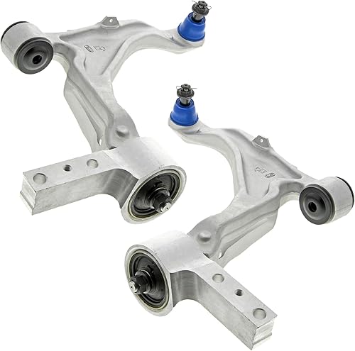 Miniatura 1225 de Detroit Axle - Kit de brazos de control de extremo delantero RWD para Dodge Ram 03-06 2500 3500, 2 brazos de control superior con rótula 2 varillas