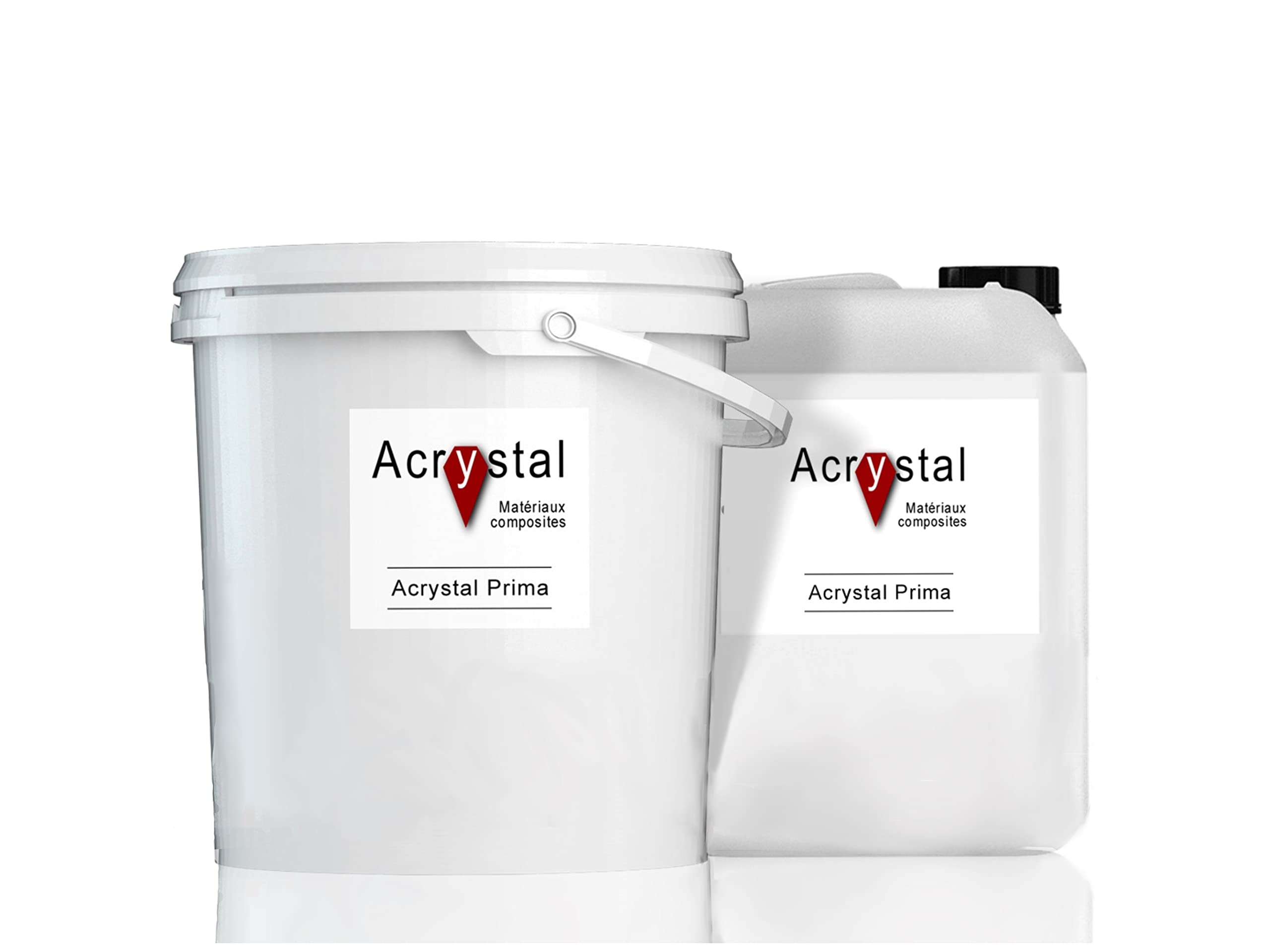 Resina acrílica bicomponente TFC Troll Factory al agua Prima + Crystal, 1,4 kg