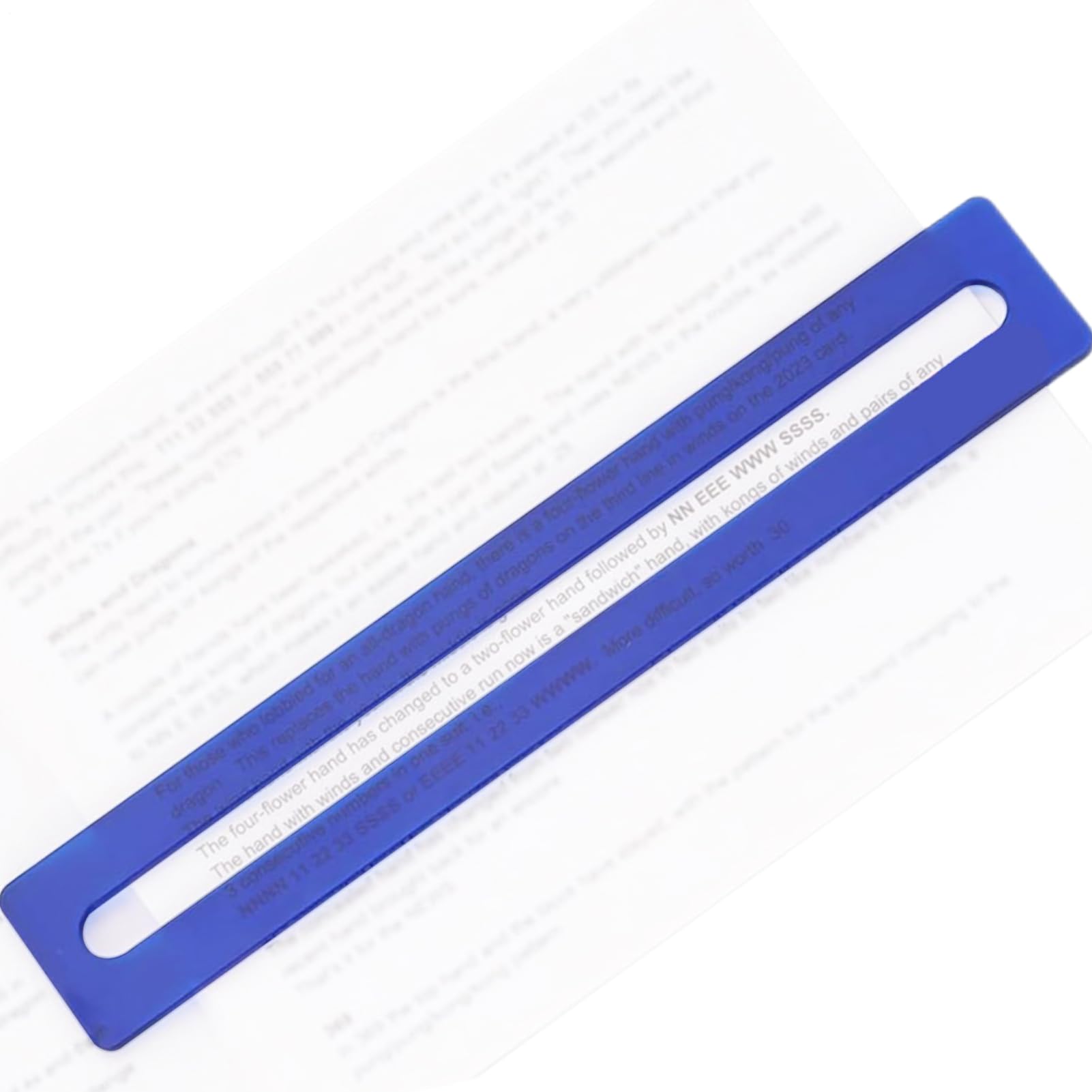 Reading Tracking Ruler for Kids – Line Guide, Eye Helper | Dyslexia Overlay Tool for Students, Visual Aid Strip for Classroom Learning, Color Bookmark for School Study Support, Child Reader Focus