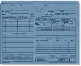 EasyTrac Reinforced Repair Job Jackets (50, Blue)