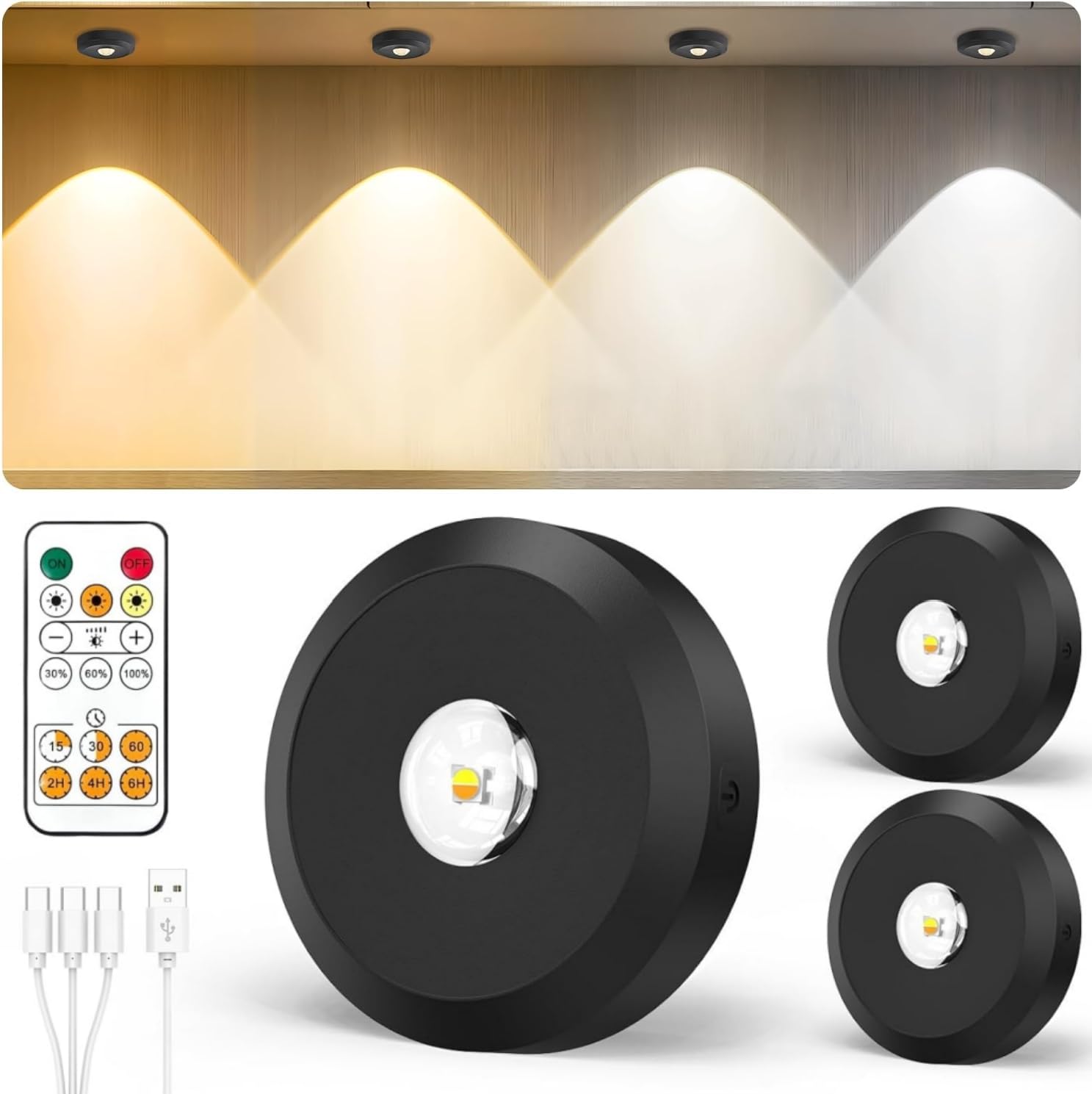 JVURICE Vitrinenbeleuchtung Led