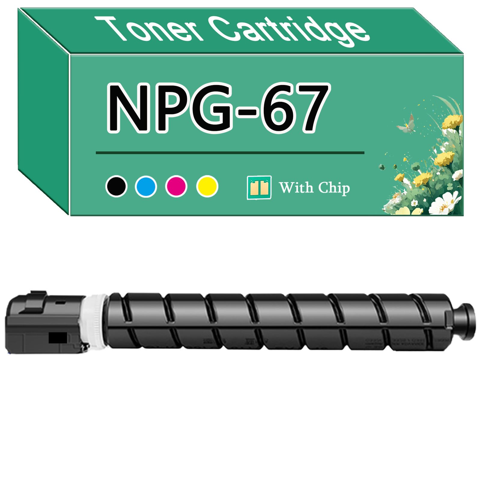 Canon NPG-67 シアン CANON TONER NPG-67 CYAN, For Industrial, Compatible Model